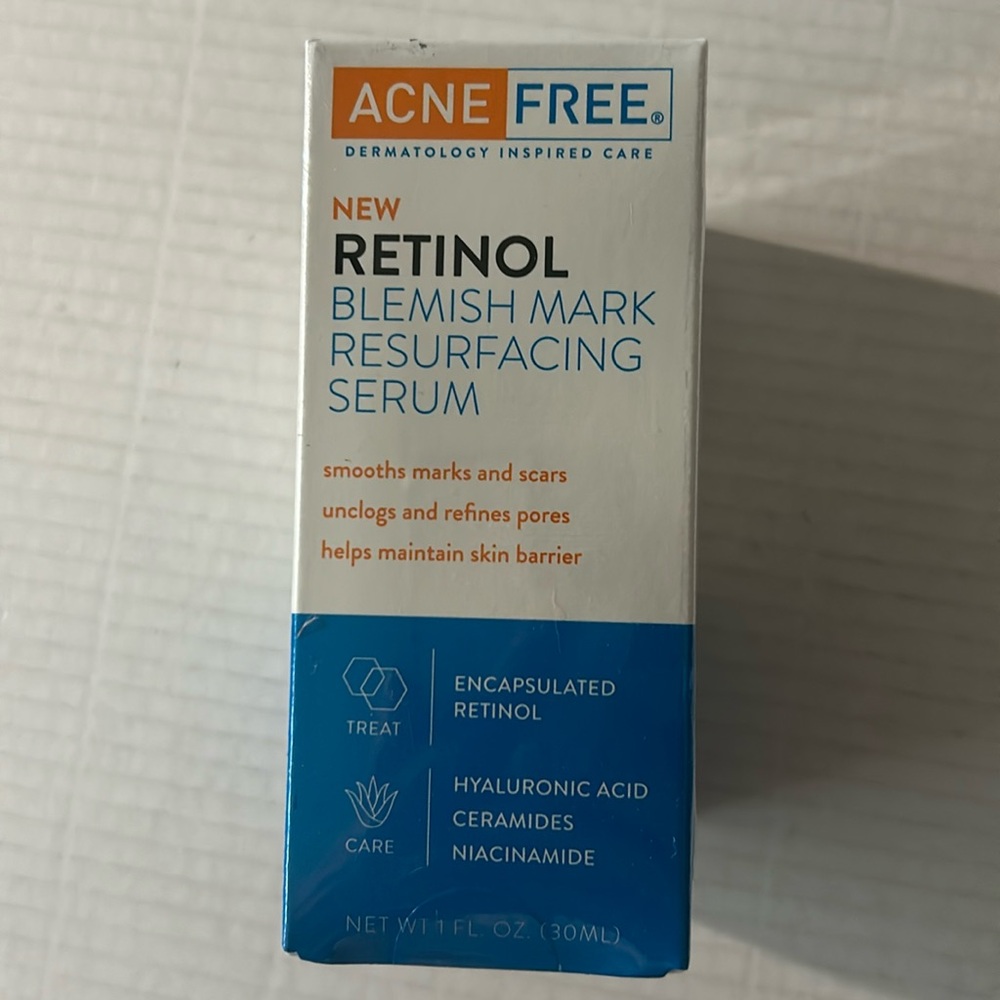 ACNE FREE RETINOL Blemish Mark Resurfacing Serum 3 pack